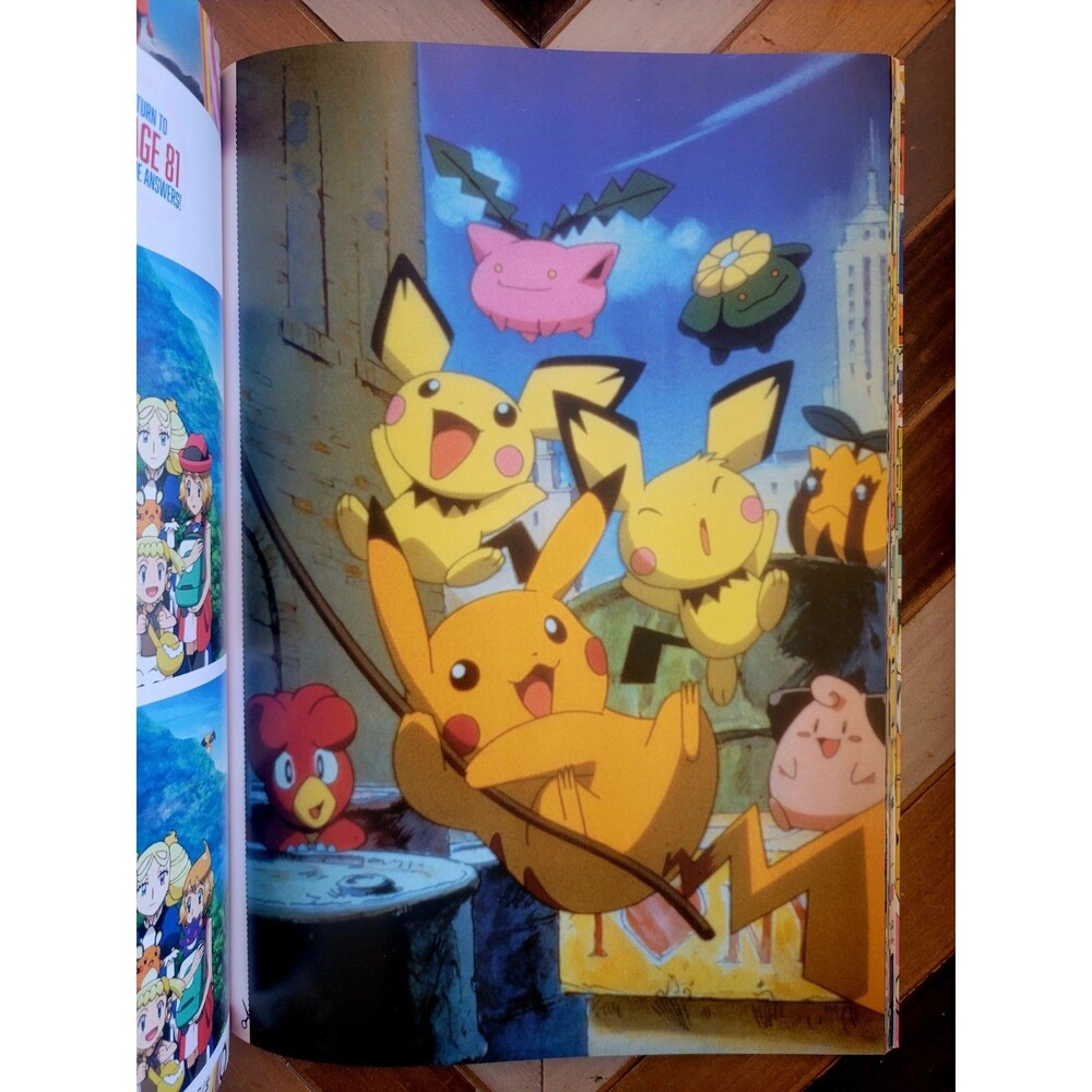 Pokemon Topsy-Turvy Special 30th Anniv Ultimate Guide w/ Posters, Games, Secrets - Picture 9 of 14